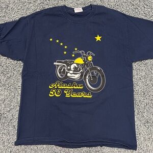 Vintage 2009 Alaska Harley Davidson T-shirt with Big Dipper